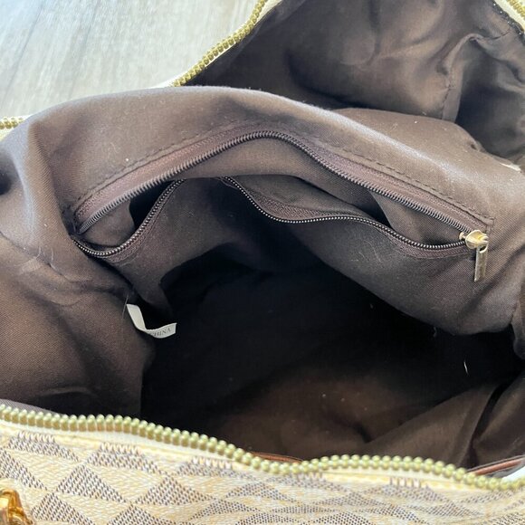 Womens Beige Printed Backpack Purse - Picture 7 of 8